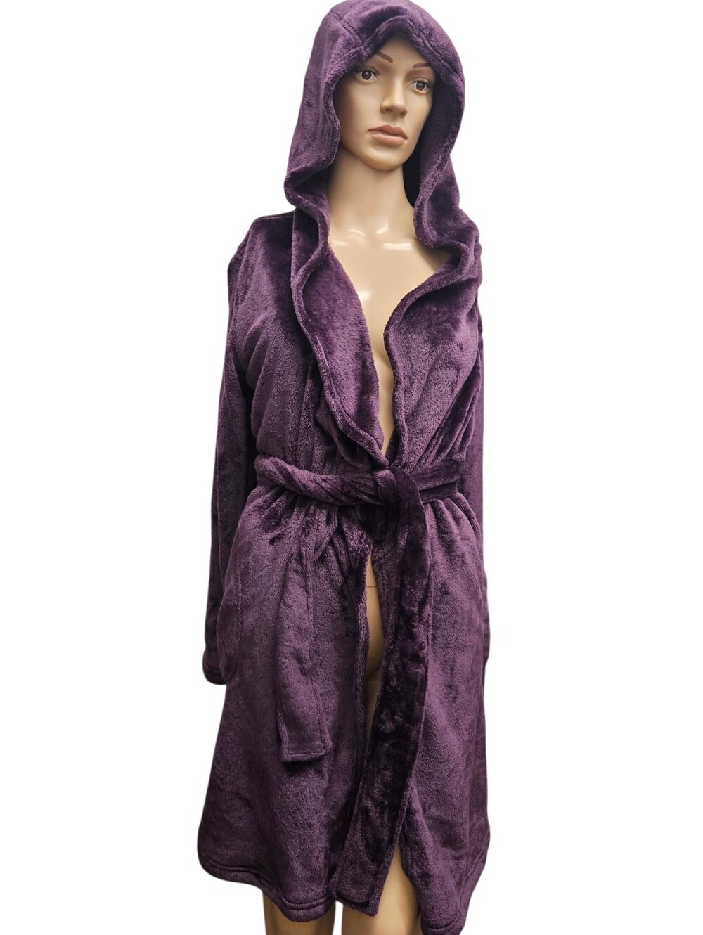 Miranda Ugg Robe In Port Purple Fleece
